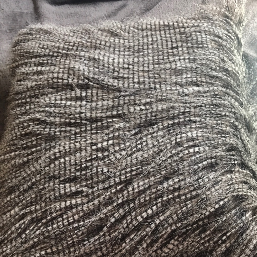 Grey pillow